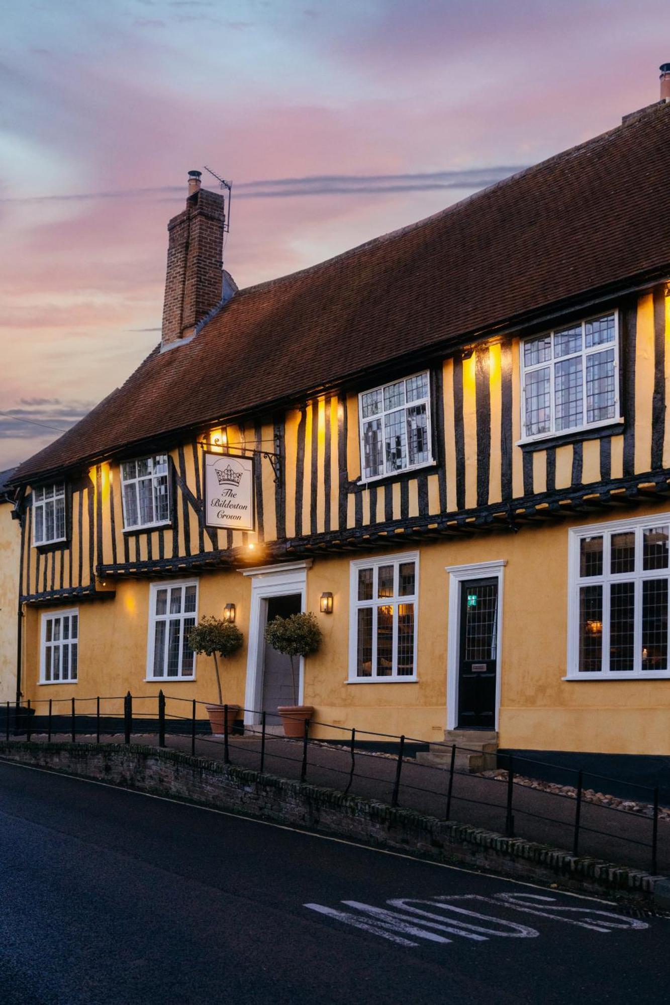 Hotel The Crown, Bildeston Exterior foto