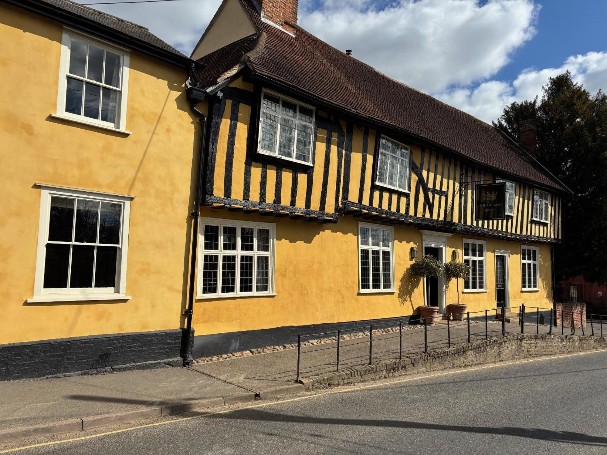 Hotel The Crown, Bildeston Exterior foto